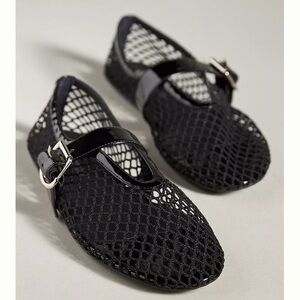 Jeffrey Campbell Netted Flats 9.5 NWT